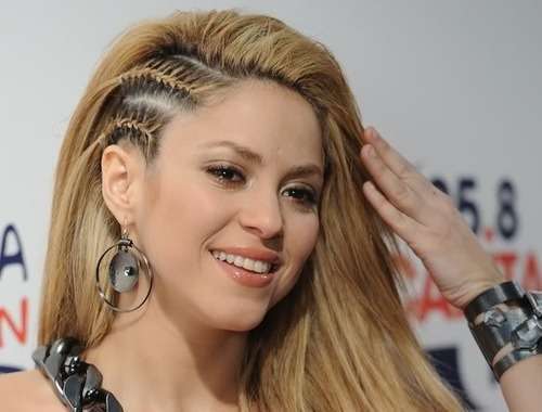 Il faux undercut di Shakira