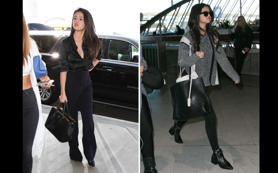 Selena Gomez in aeroporto