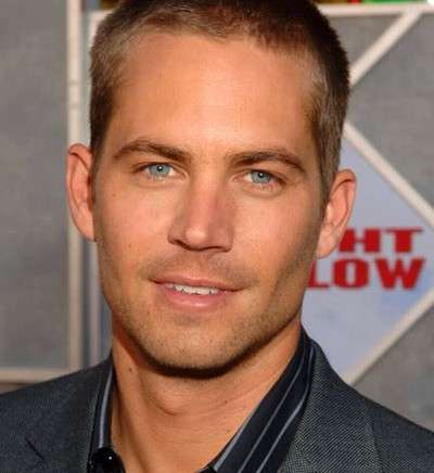 Paul Walker con i capelli rasati